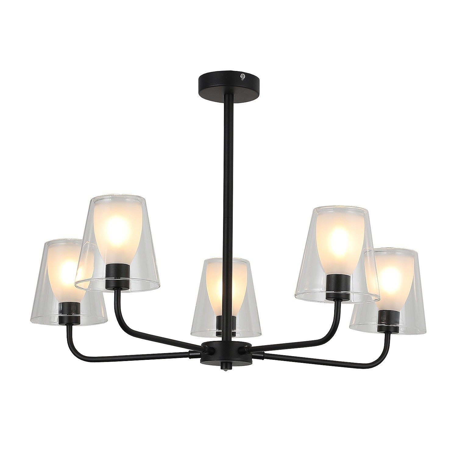 Люстра на штанге Gerhort G31354 G31354/5BK CL