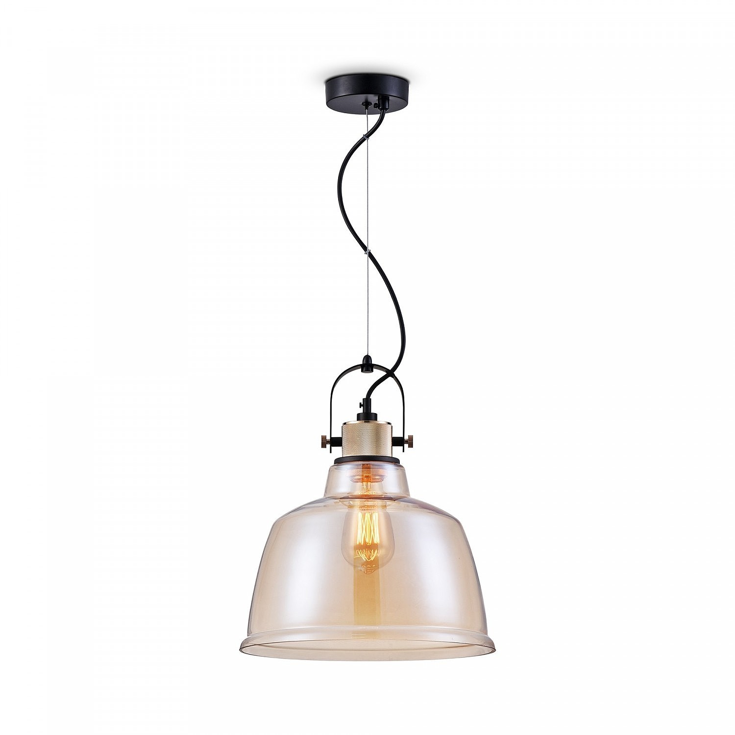 Светильник подвесной Gerhort G51155 G51155/1 BK AMB DL