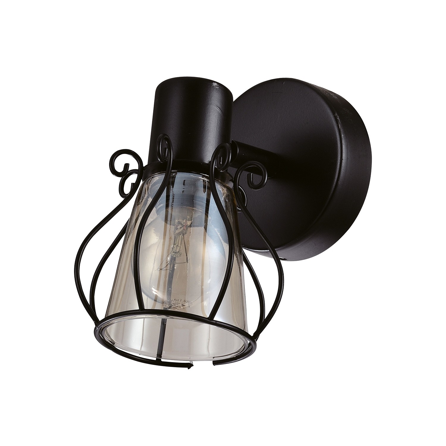 Светильник спот Gerhort G81053 G81053/1BK TEA