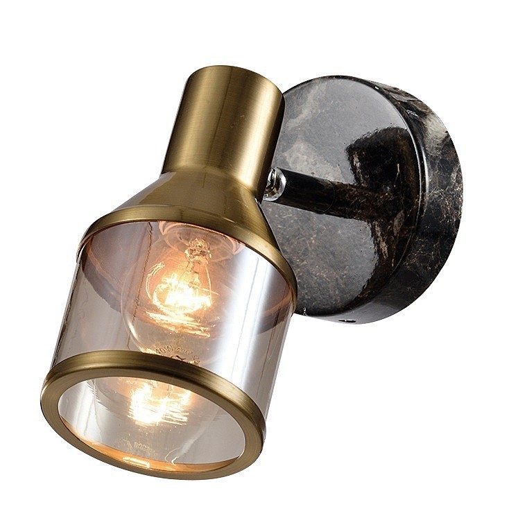 Светильник спот Gerhort G81057 G81057/1wDMR+BRS AMB+BRS