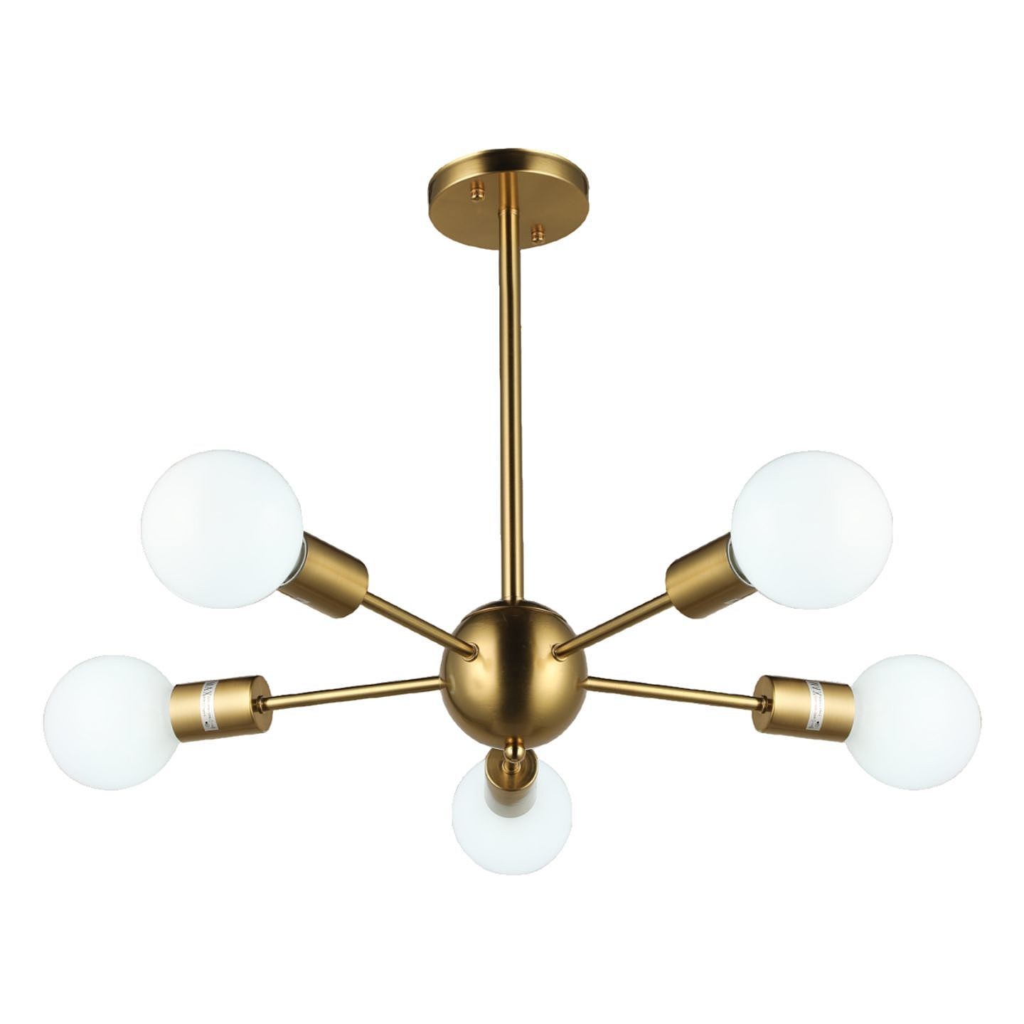 Люстра на штанге ЭкономСвет 13189 13189/5GD