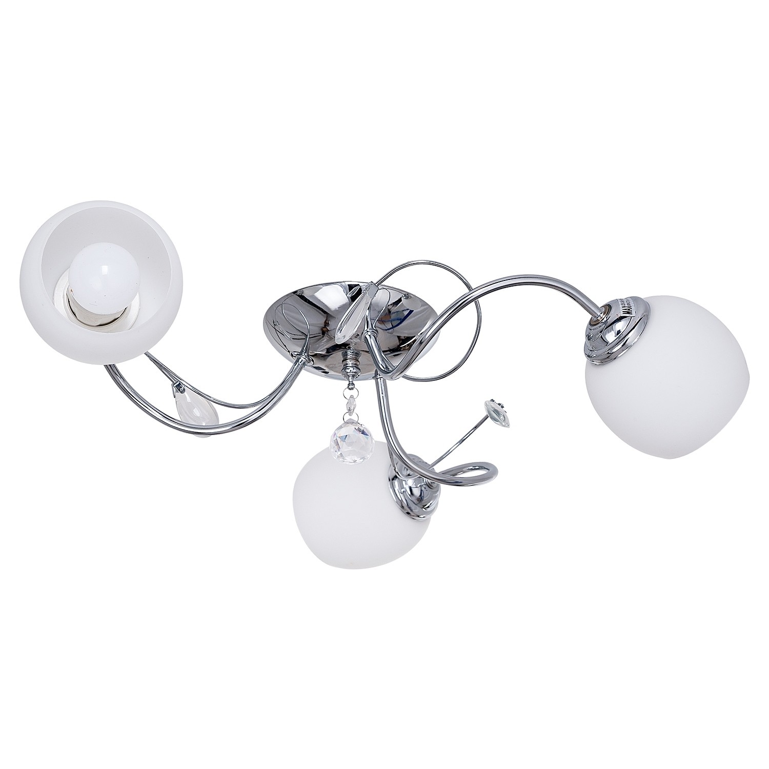 Потолочная люстра ЭкономСвет 133 133/3CR WT