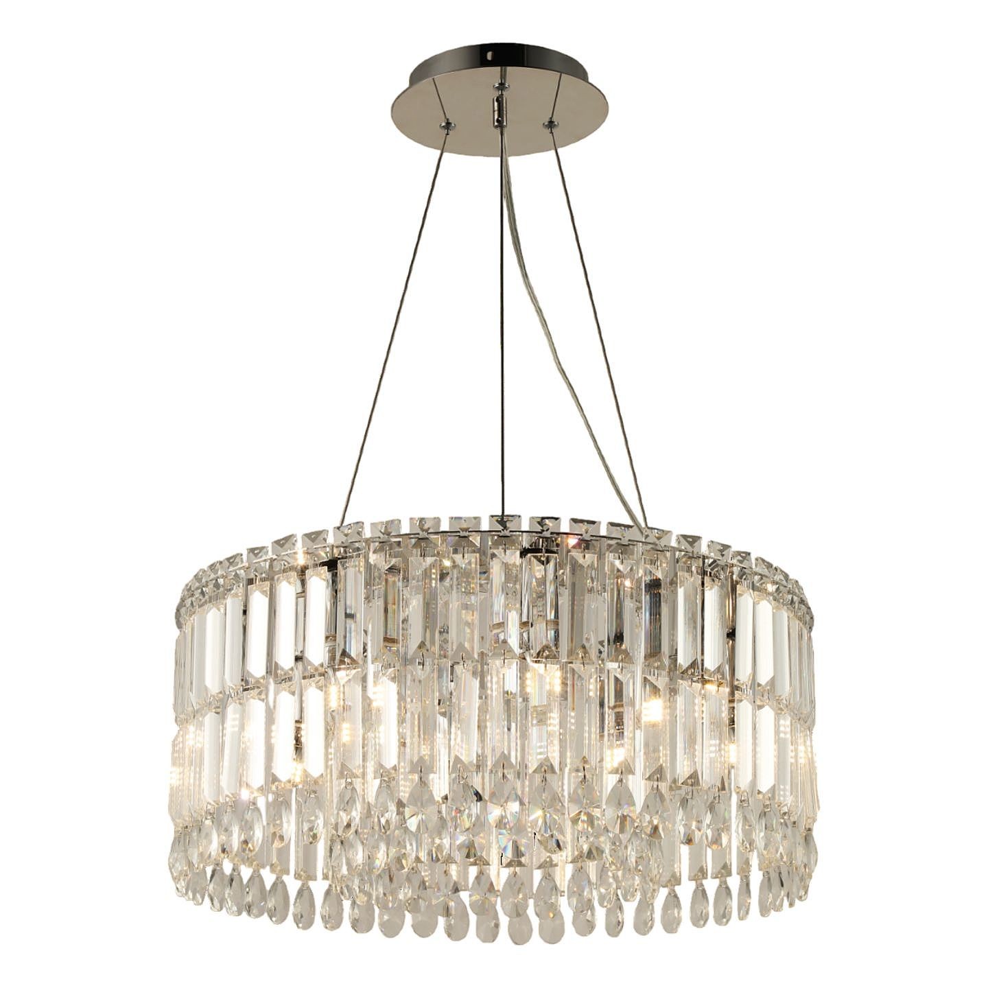 Подвесная люстра ЭкономСвет 15028 15028/10CR CL