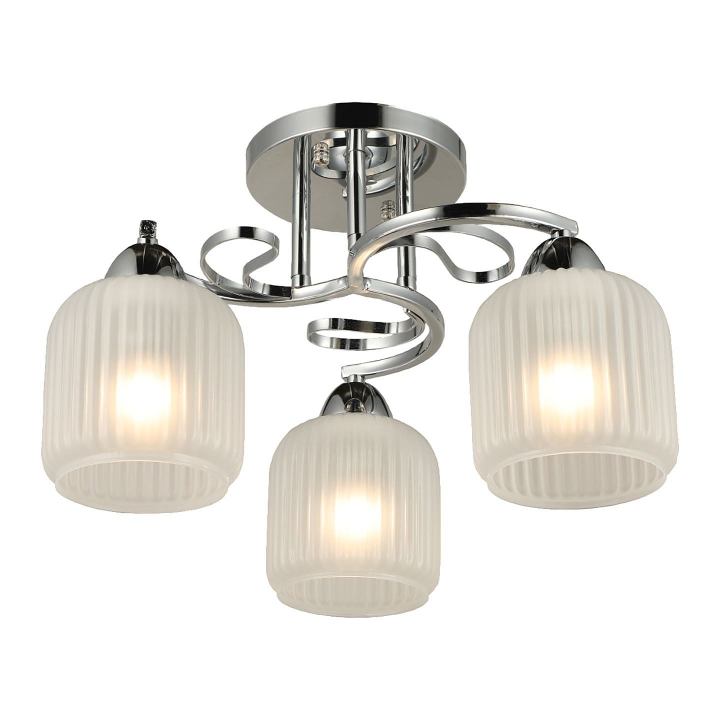 Потолочная люстра ЭкономСвет 20133 20133/3CR WT