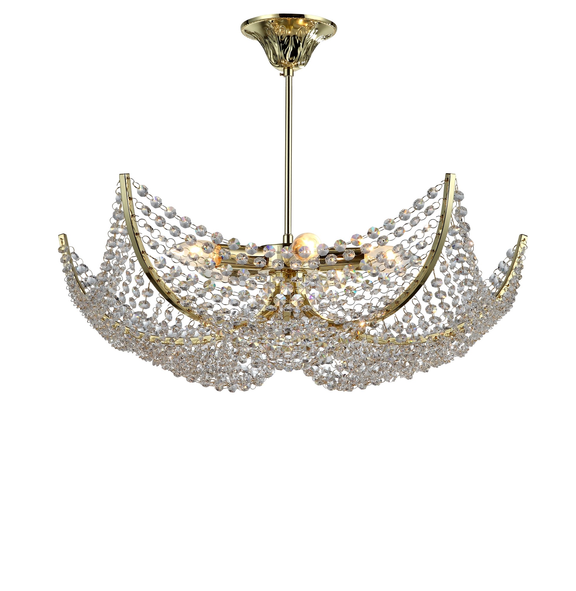 Потолочная люстра Arte Lamp JERSEY A8543PL-5GO