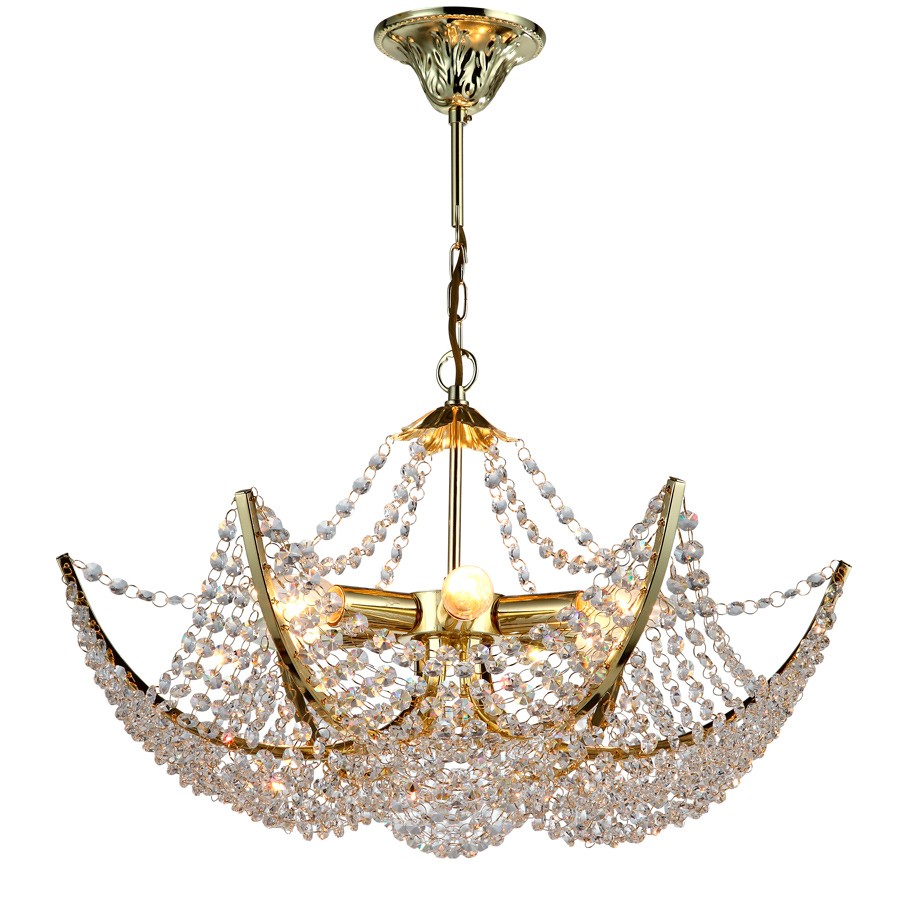 Подвесная люстра Arte Lamp JERSEY A8543LM-6GO