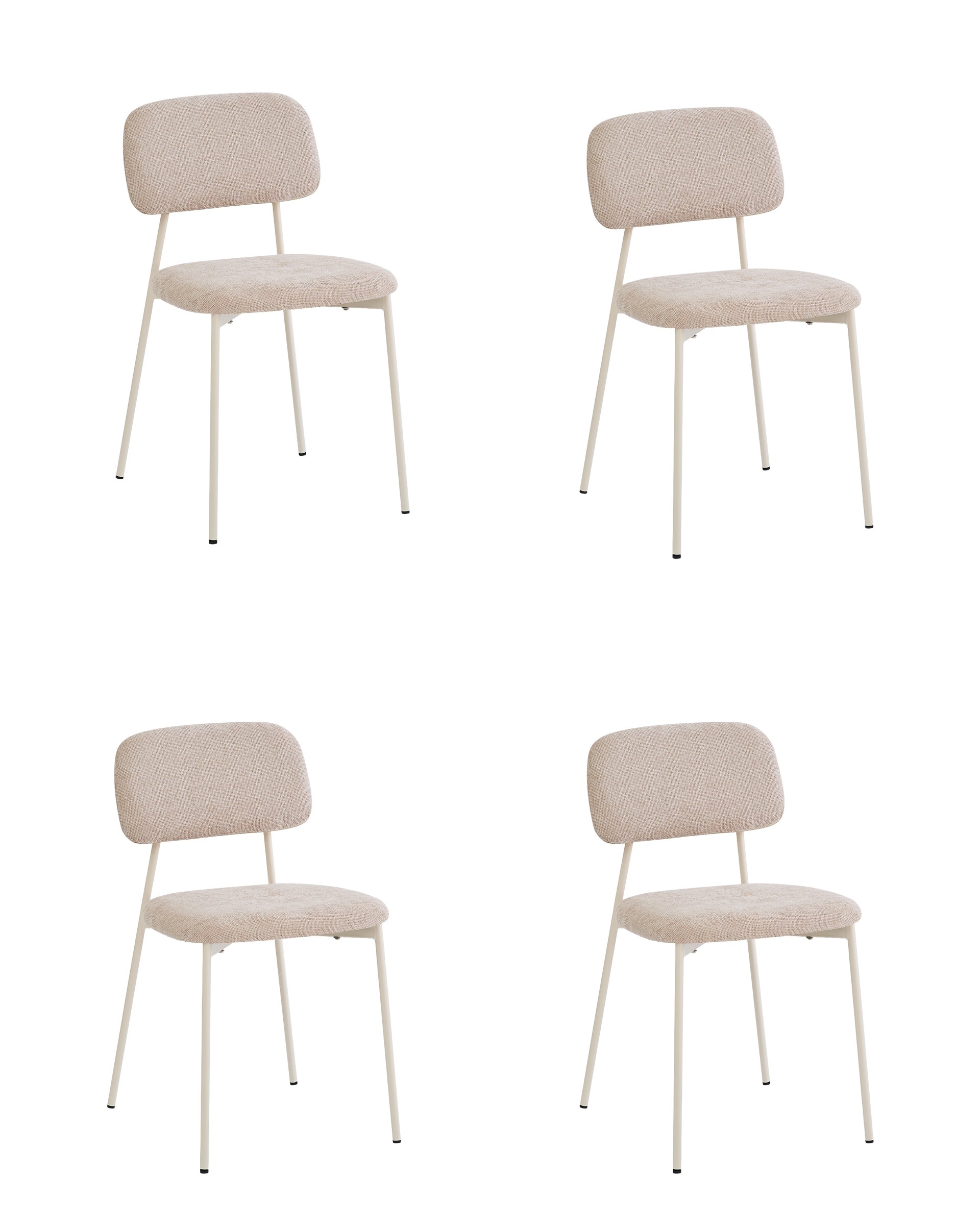 Комплект стульев Stool Group 3277-ST-4 CD2302-3 beig beig.l X4