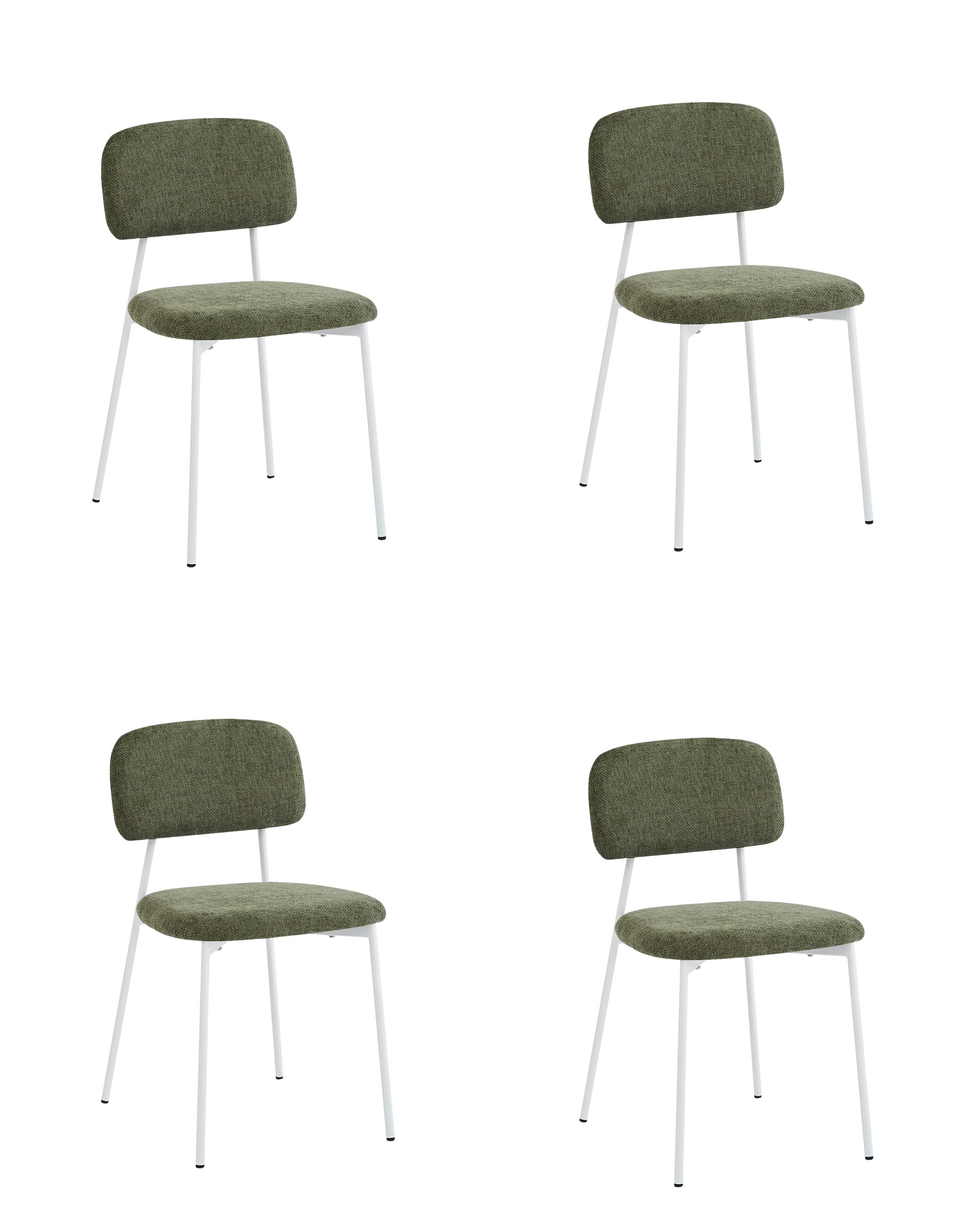 Комплект стульев Stool Group 3277-ST-4 CD2302-19 green w.l X4