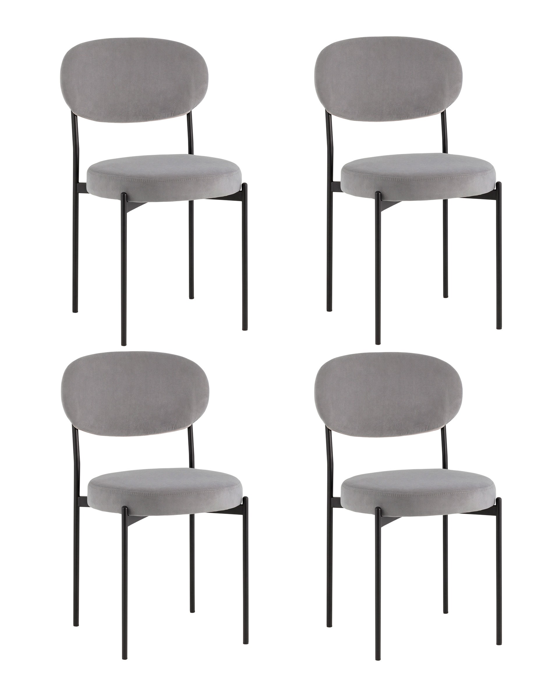 Комплект стульев Stool Group AV 477-C83-K477NEW-9005-K X4