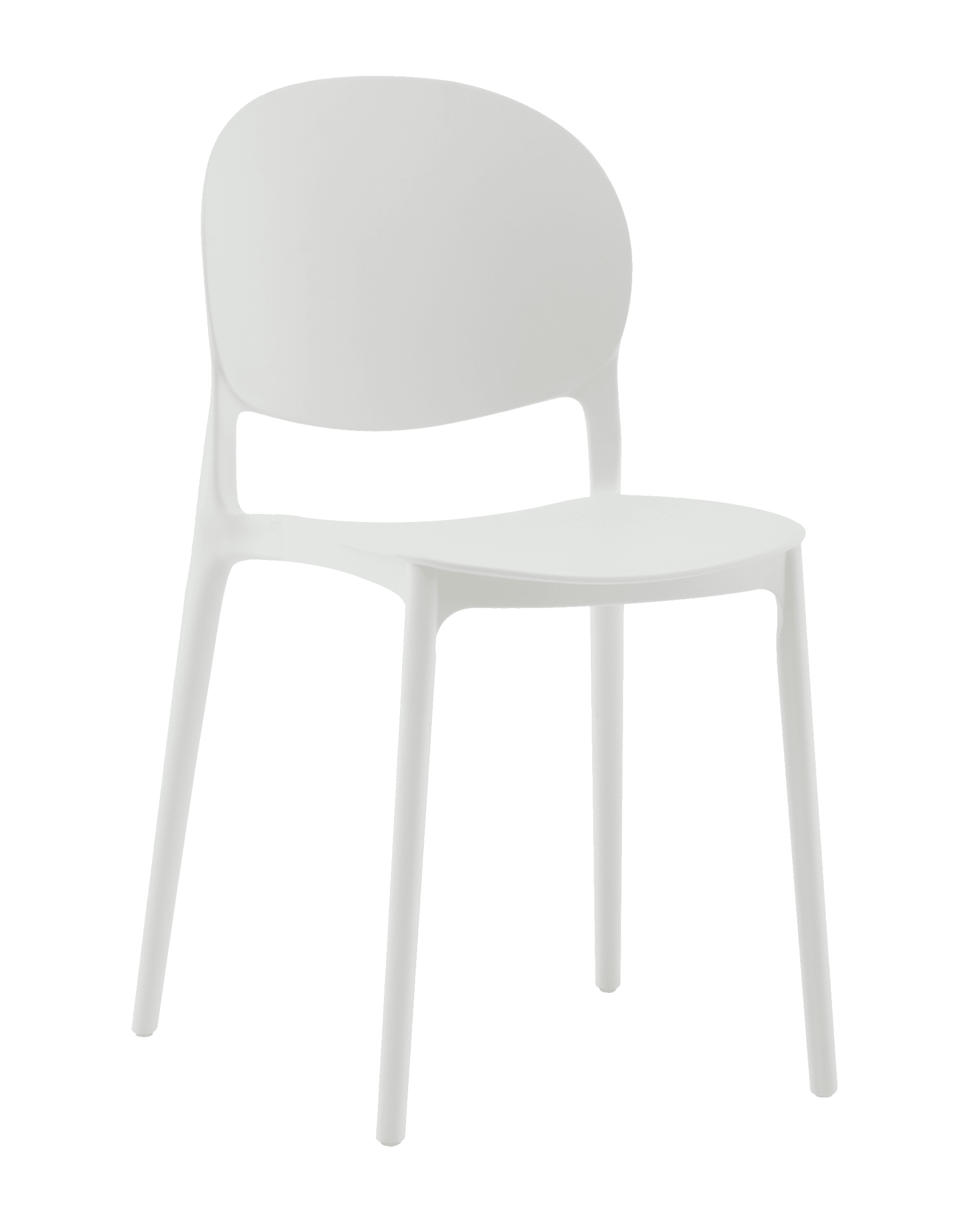 Стул пластиковый Stool Group Briny 8058 white 90059