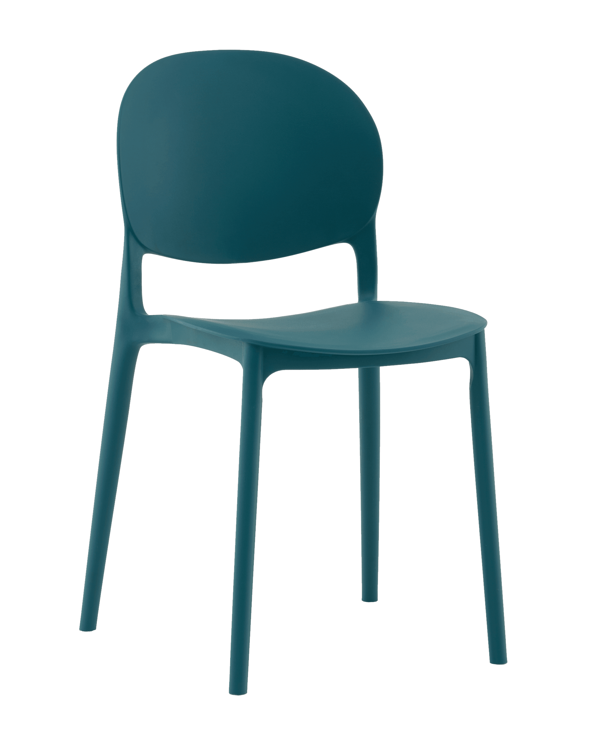 Стул пластиковый Stool Group Briny 8058 dark blue 93516