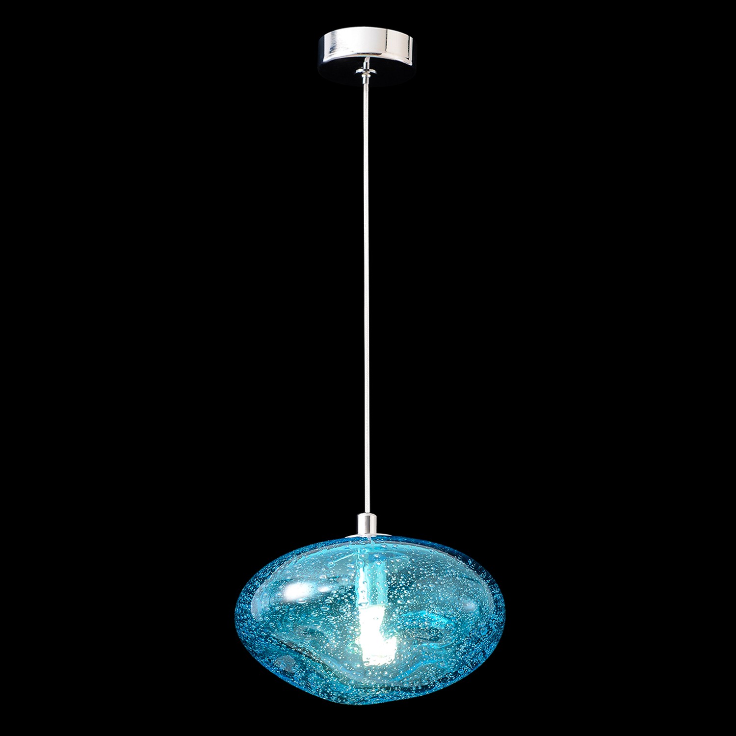 Светильник подвесной Crystal Lux Formless FORMLESS SP1 BLUE