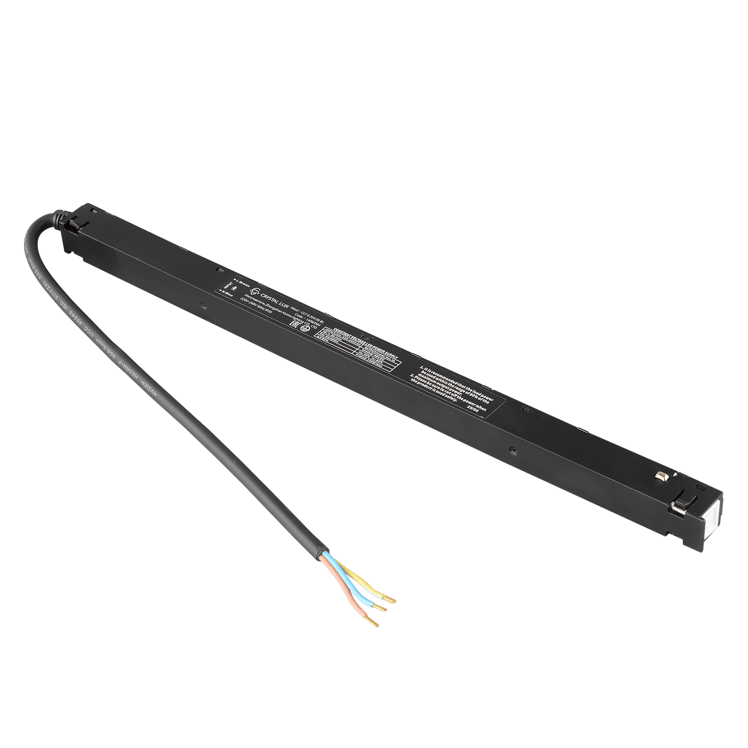 Драйвер для магнитного шинопровода 48V, 150W Crystal Lux Space easy CLT 0.204 08 BL