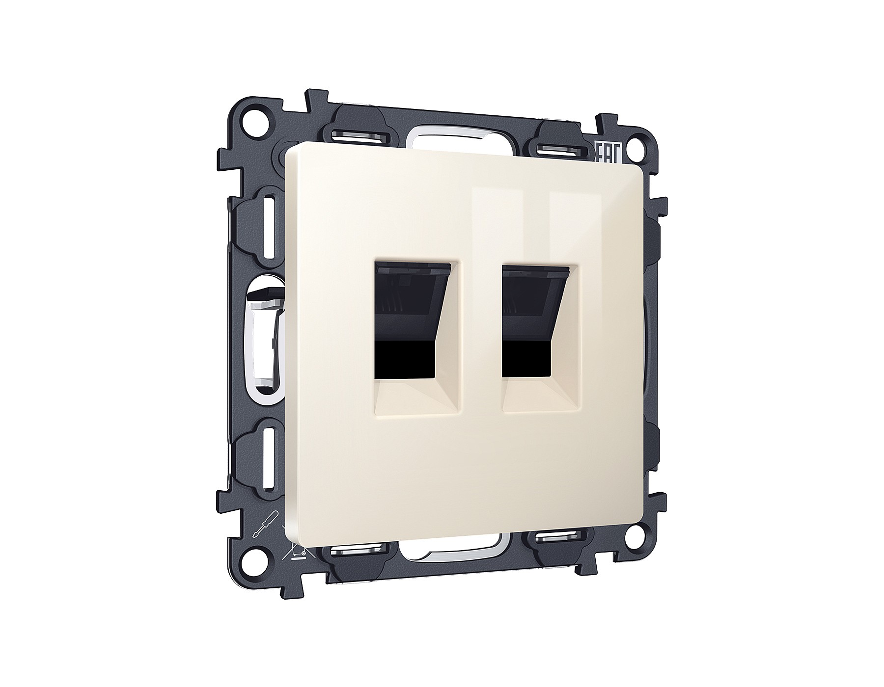 Розетка Ambrella Volt ALFA MA312110