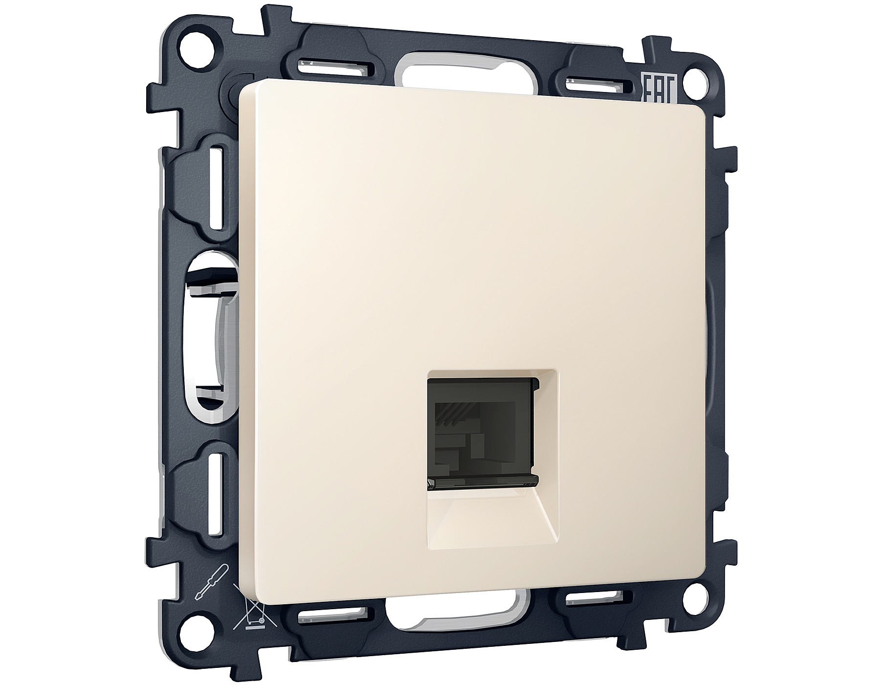 Розетка Ambrella Volt ALFA MA332005