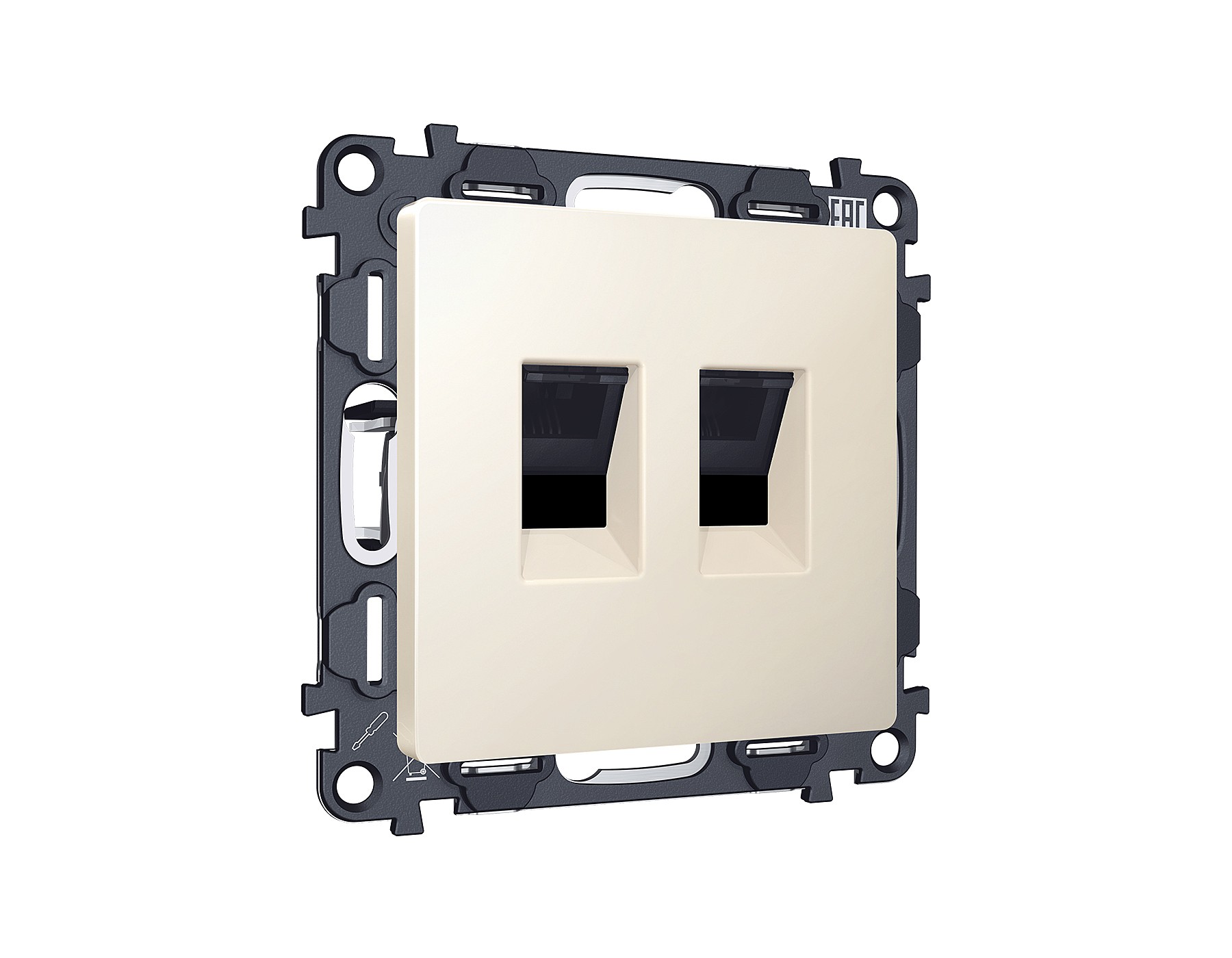 Розетка Ambrella Volt ALFA MA332110