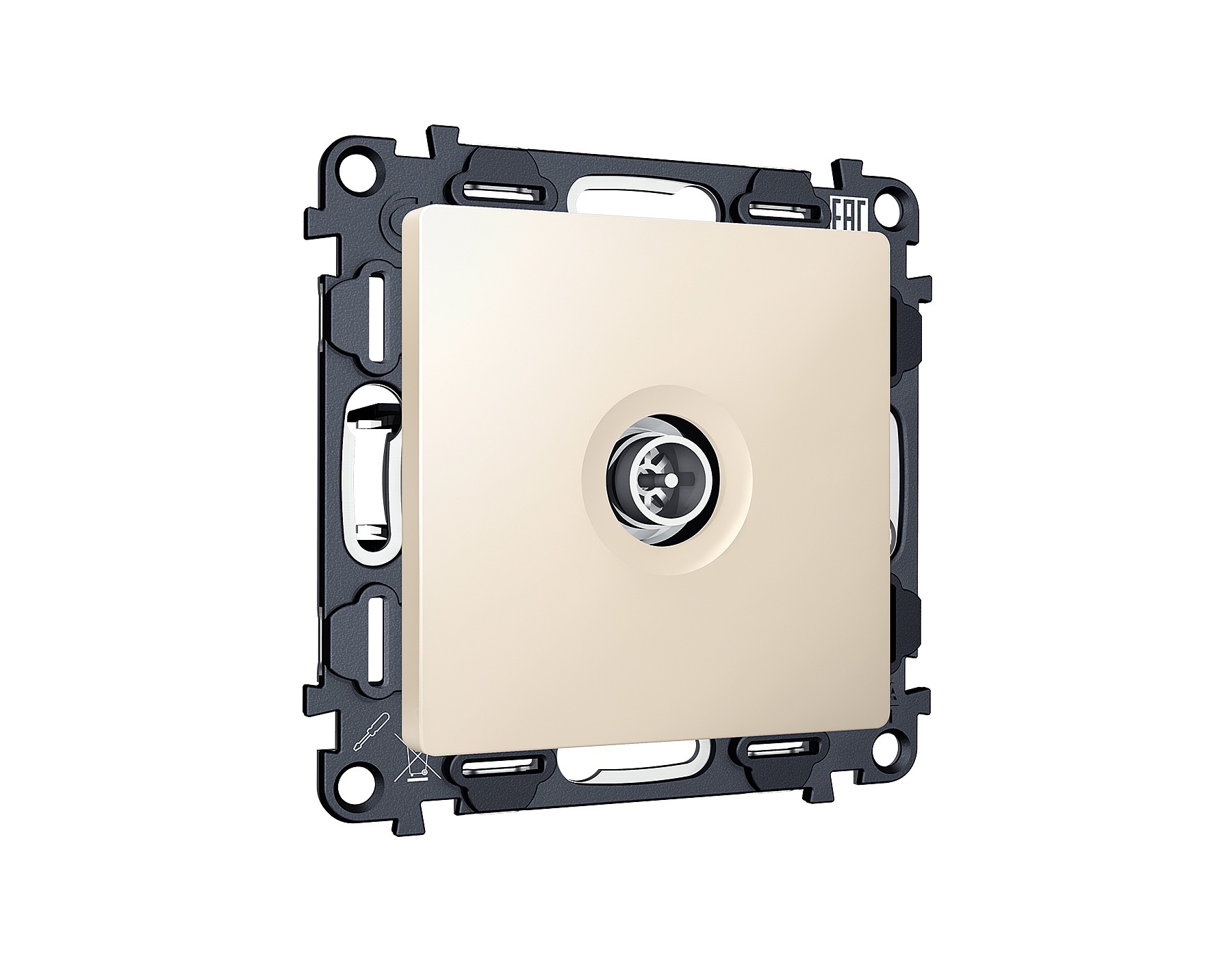 Розетка Ambrella Volt ALFA MA333005