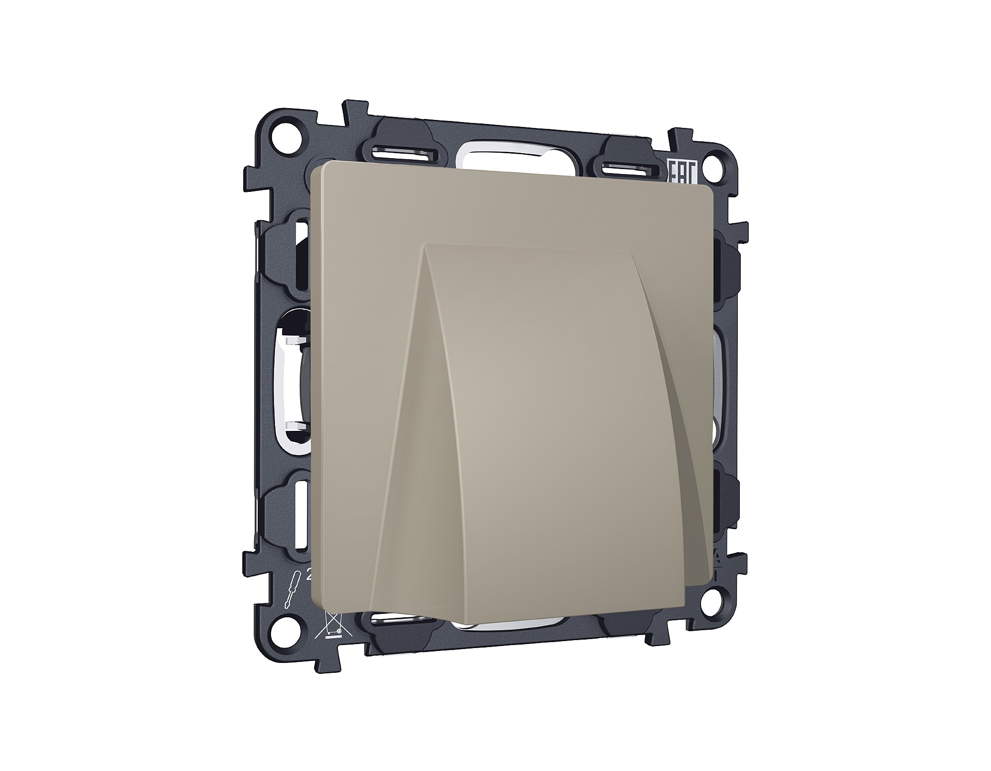 Комплект вывода кабеля с фиксатором Ambrella Volt ALFA MA375810