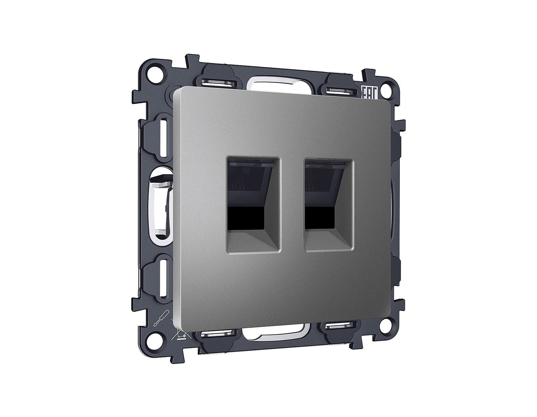 Розетка Ambrella Volt ALFA MA662110