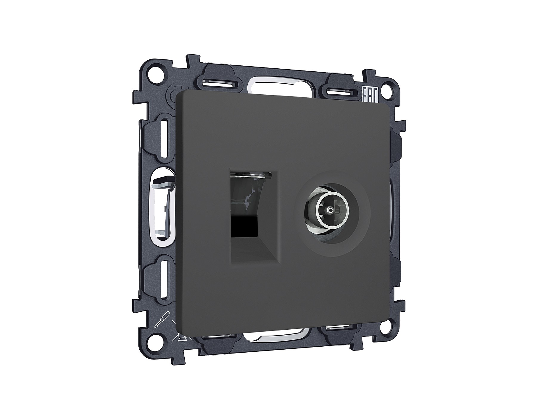 Розетка Ambrella Volt ALFA MA912510