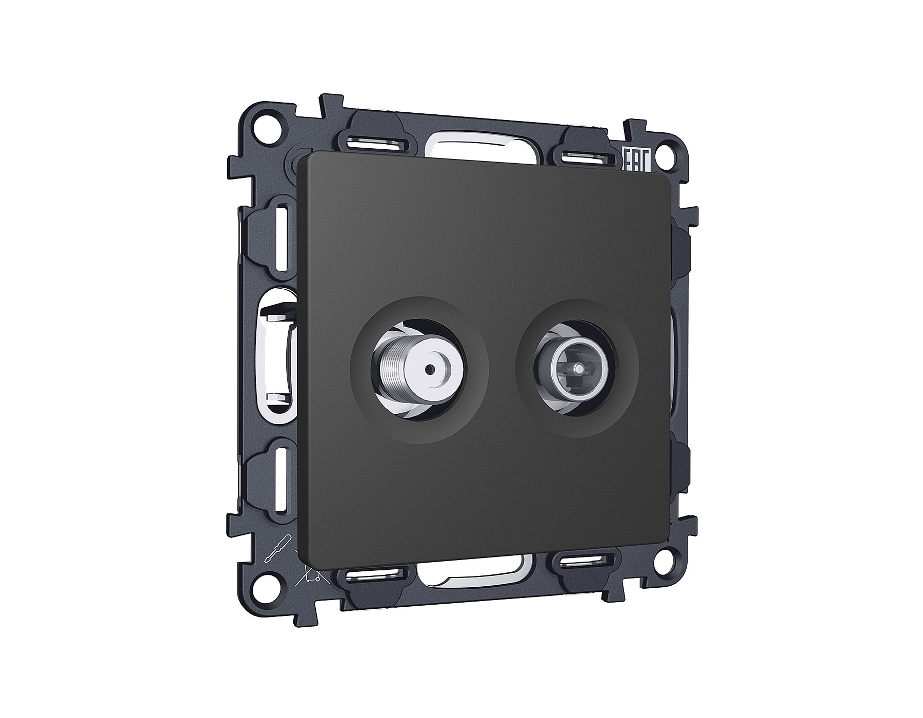 Розетка Ambrella Volt ALFA MA913310