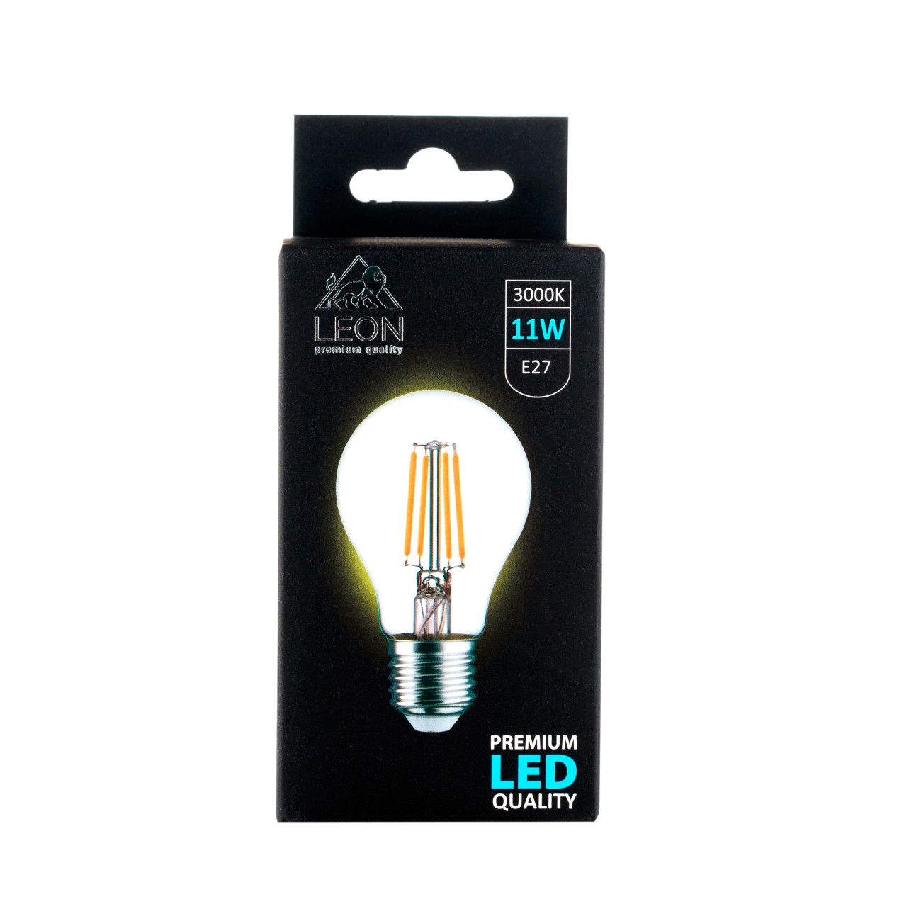 Светодиодная лампа LEON LE-A60-11W-3000K-E27/CL