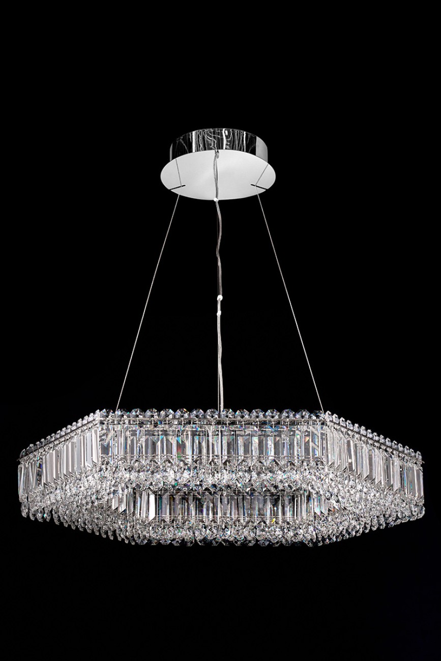 Подвесная люстра LEON Justine LE3004/600 CH