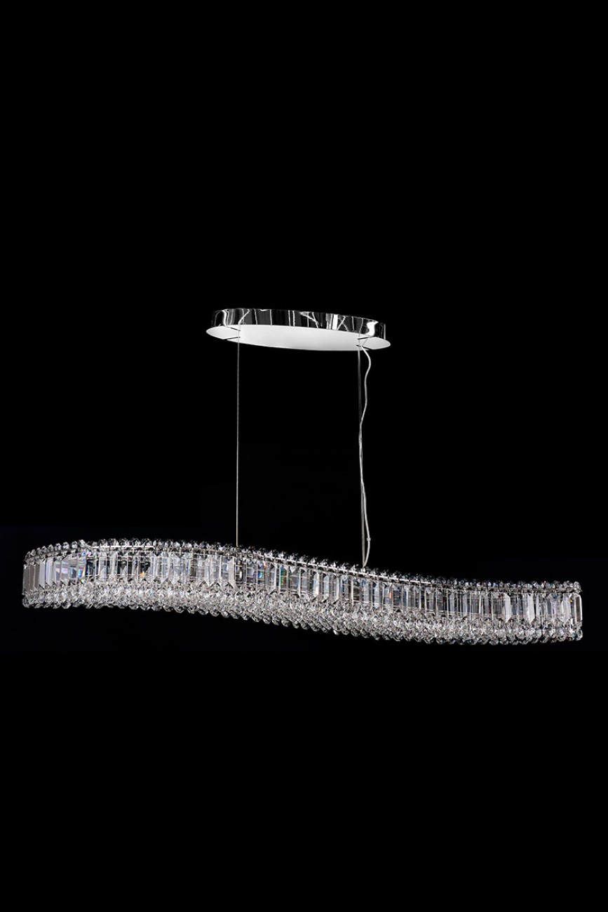 Светильник подвесной LEON Justine LE3004/1200L CH