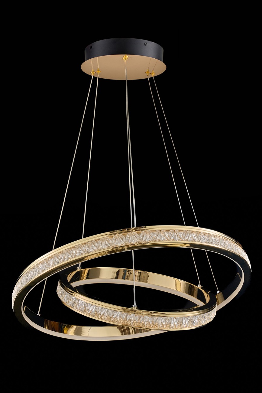 Подвесная люстра LEON Aida LE7707/800-2K Gold