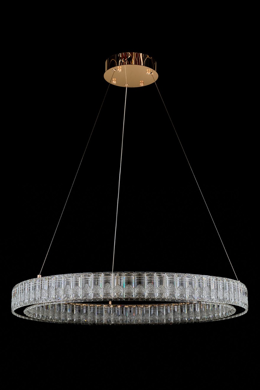 Подвесная люстра LEON Delaina LE3012/800 GD