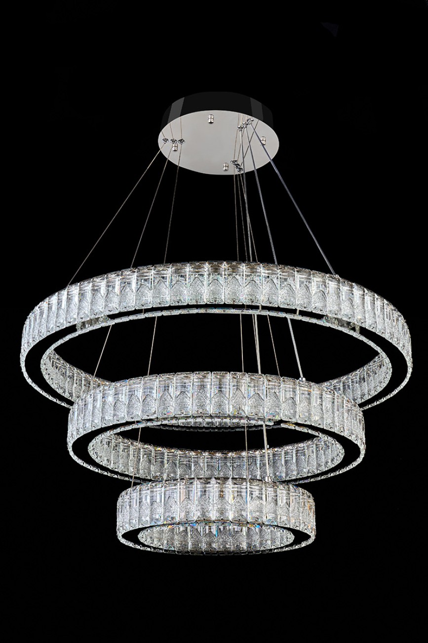 Подвесная люстра LEON Delaina LE3012/800-3K CH