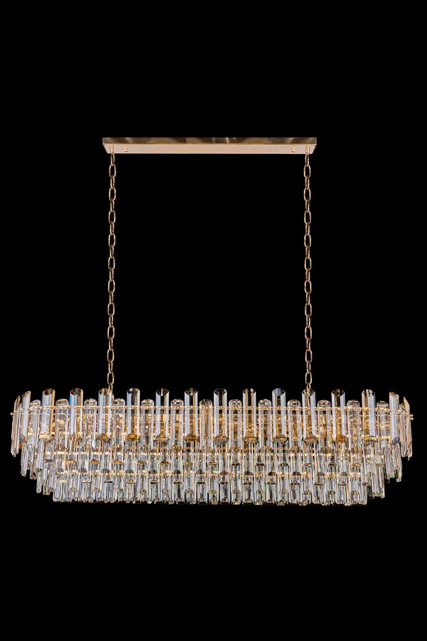 Подвесная люстра LEON Jacqueline LE7161/1200L GD/SH