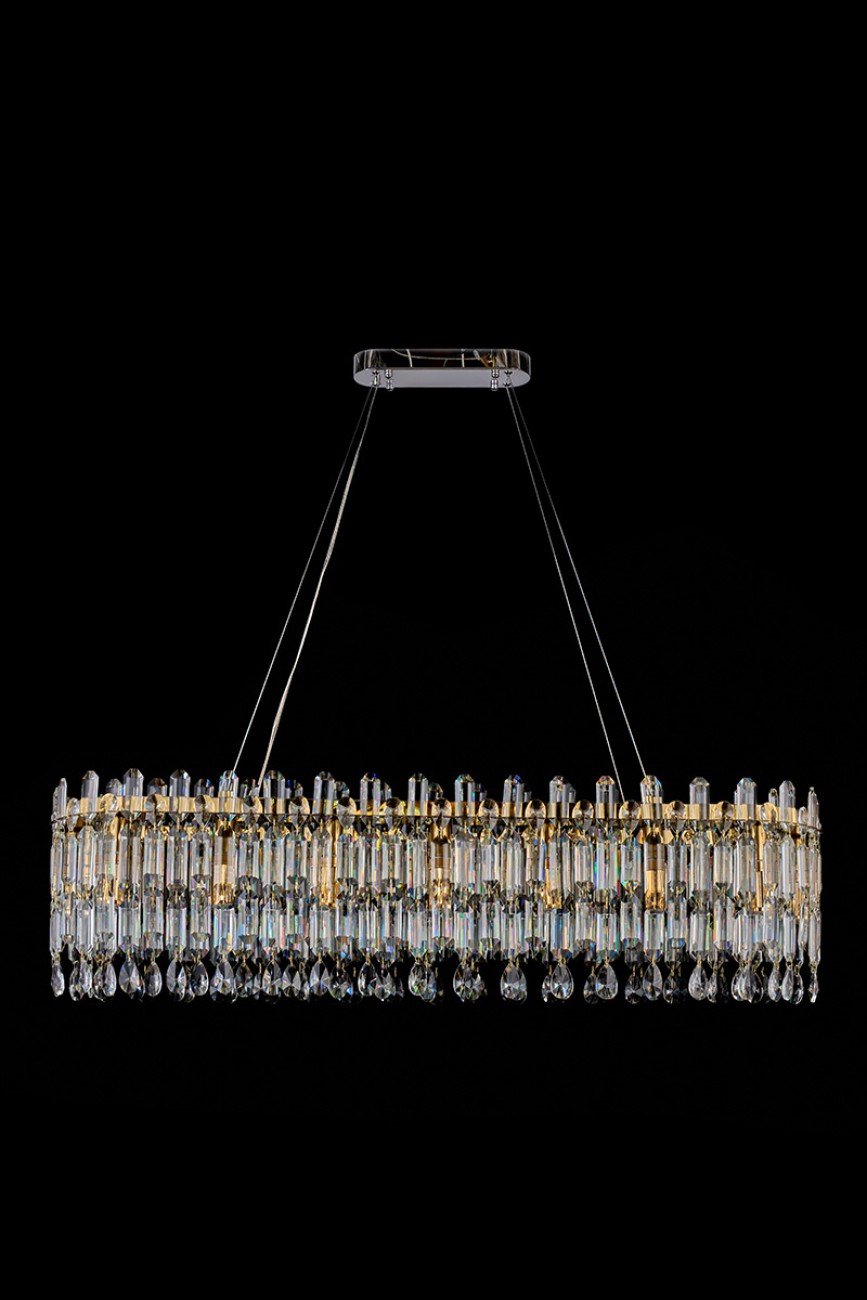 Подвесная люстра LEON Elien LE3001/1200LR GD