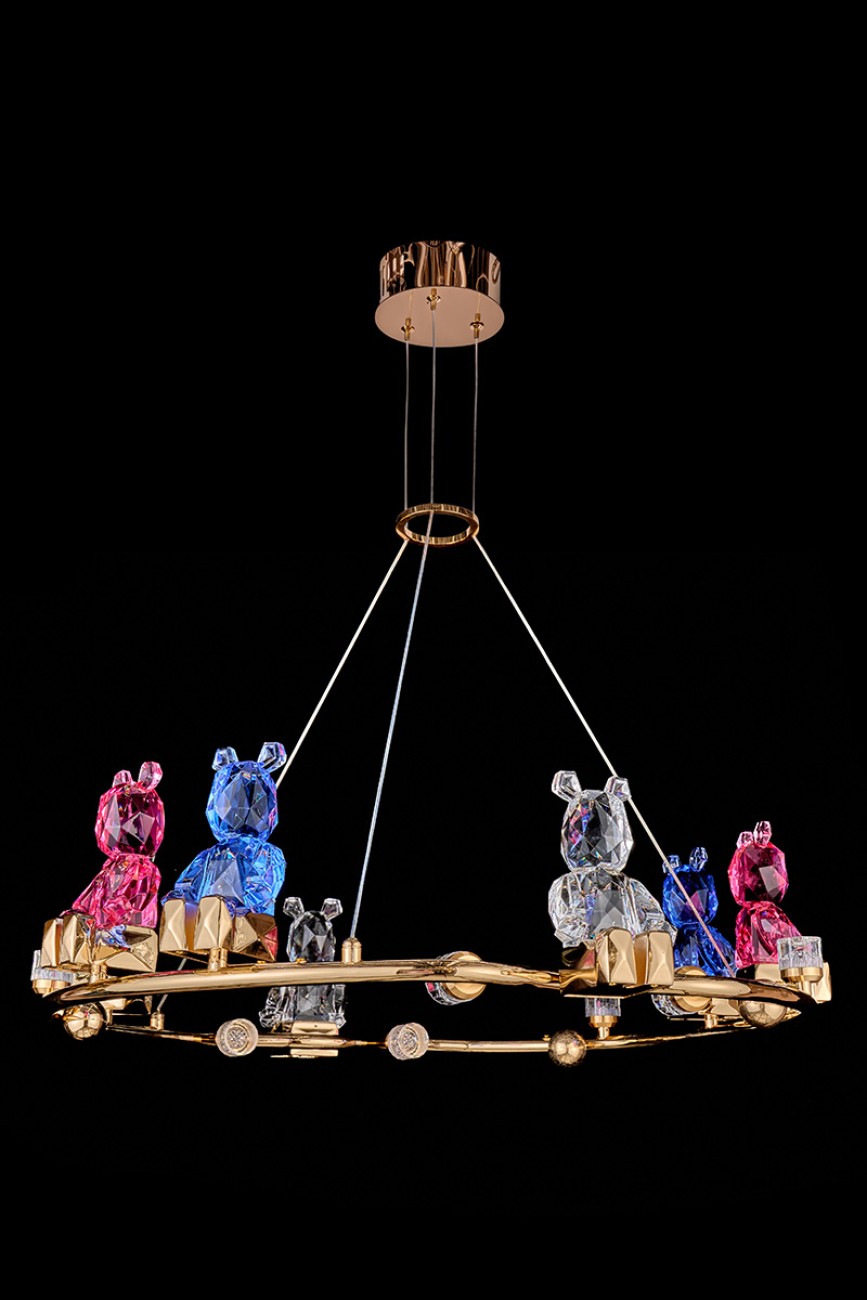 Подвесная люстра LEON Sophie LE1077/680 GD