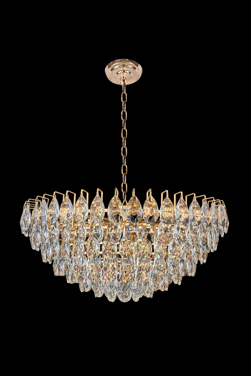 Подвесная люстра LEON Melanie LE6880/800 GD