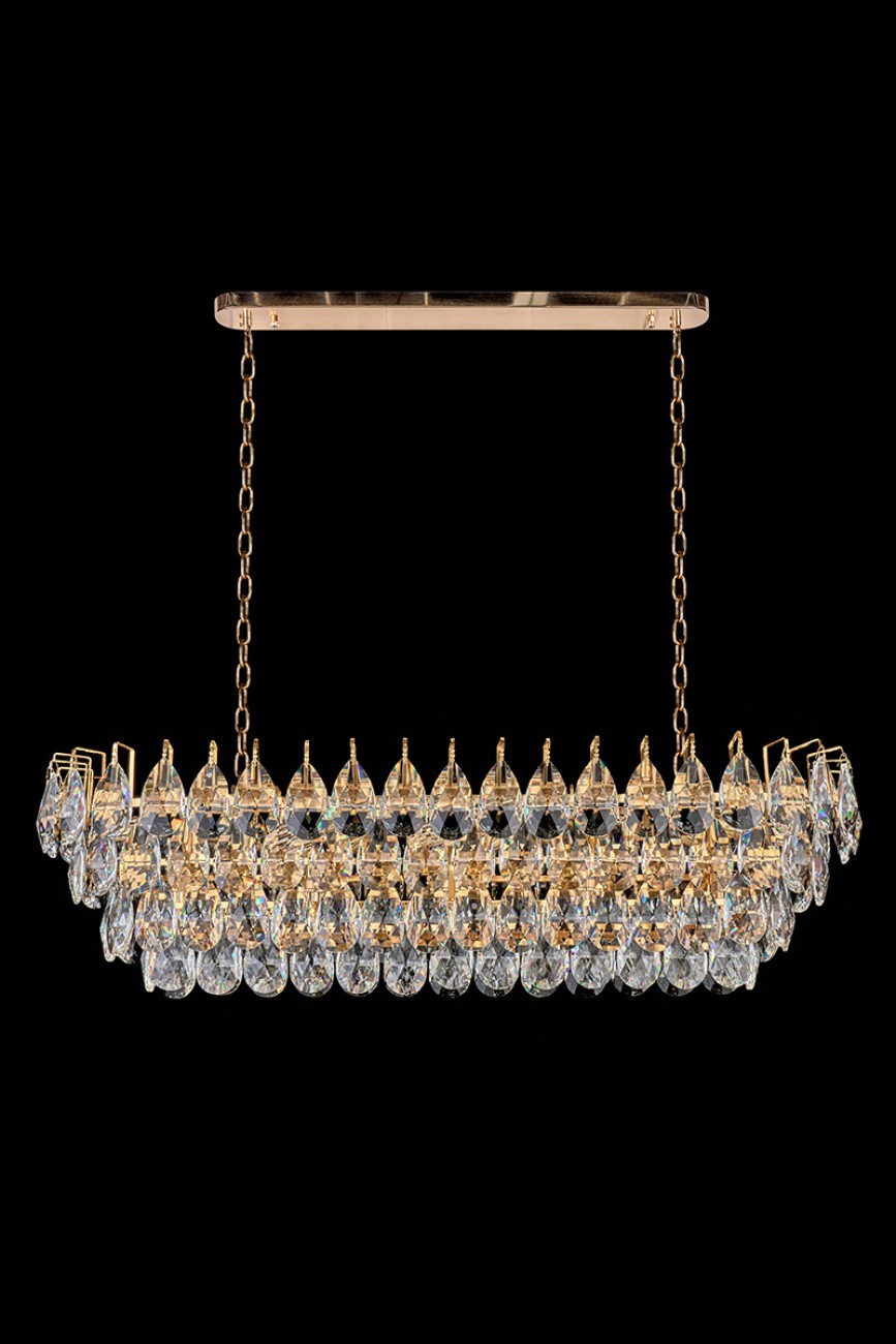 Подвесная люстра LEON Melanie LE6880/1000L GD