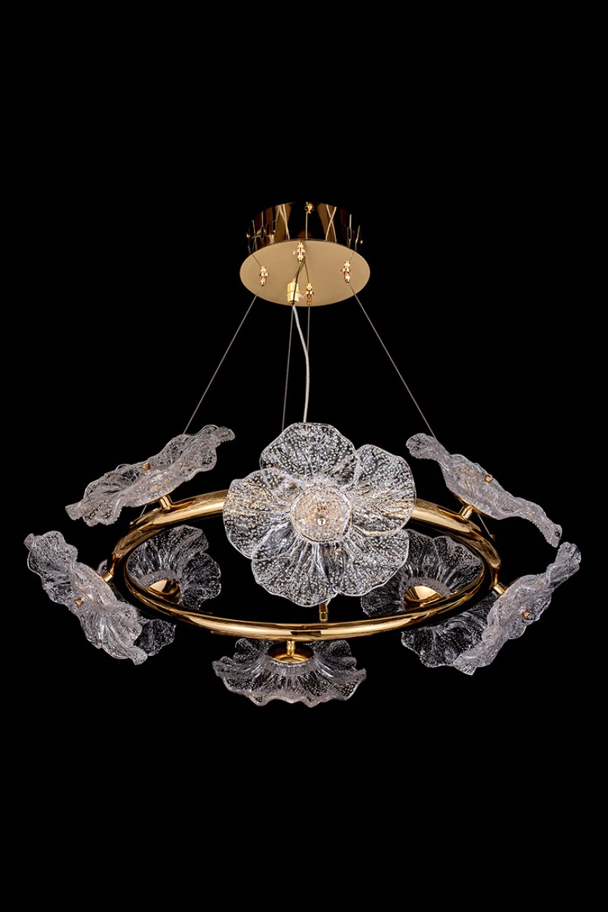 Подвесная люстра LEON Violetta LE3018/600Q GD