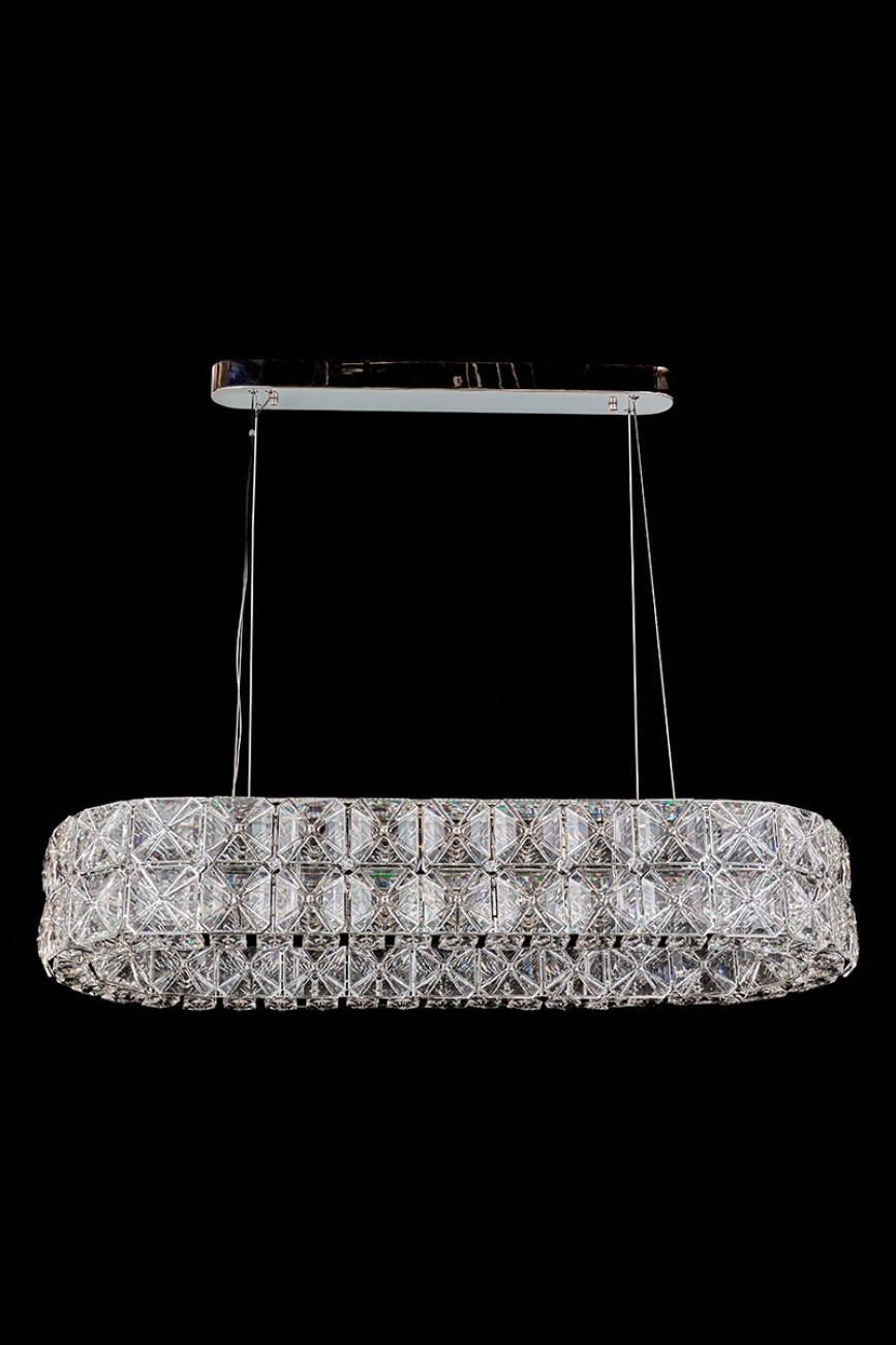 Подвесная люстра LEON MontBlanc LE3019/1000LR CH