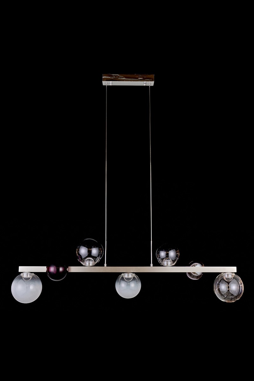 Светильник подвесной LEON Molecule LE7723/1100L Chrome