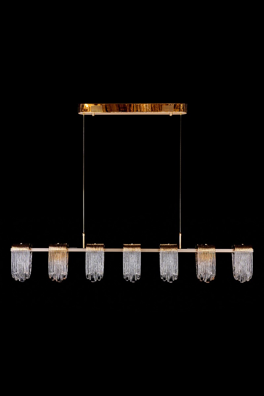 Светильник подвесной LEON Cascade LE7717/7L Gold