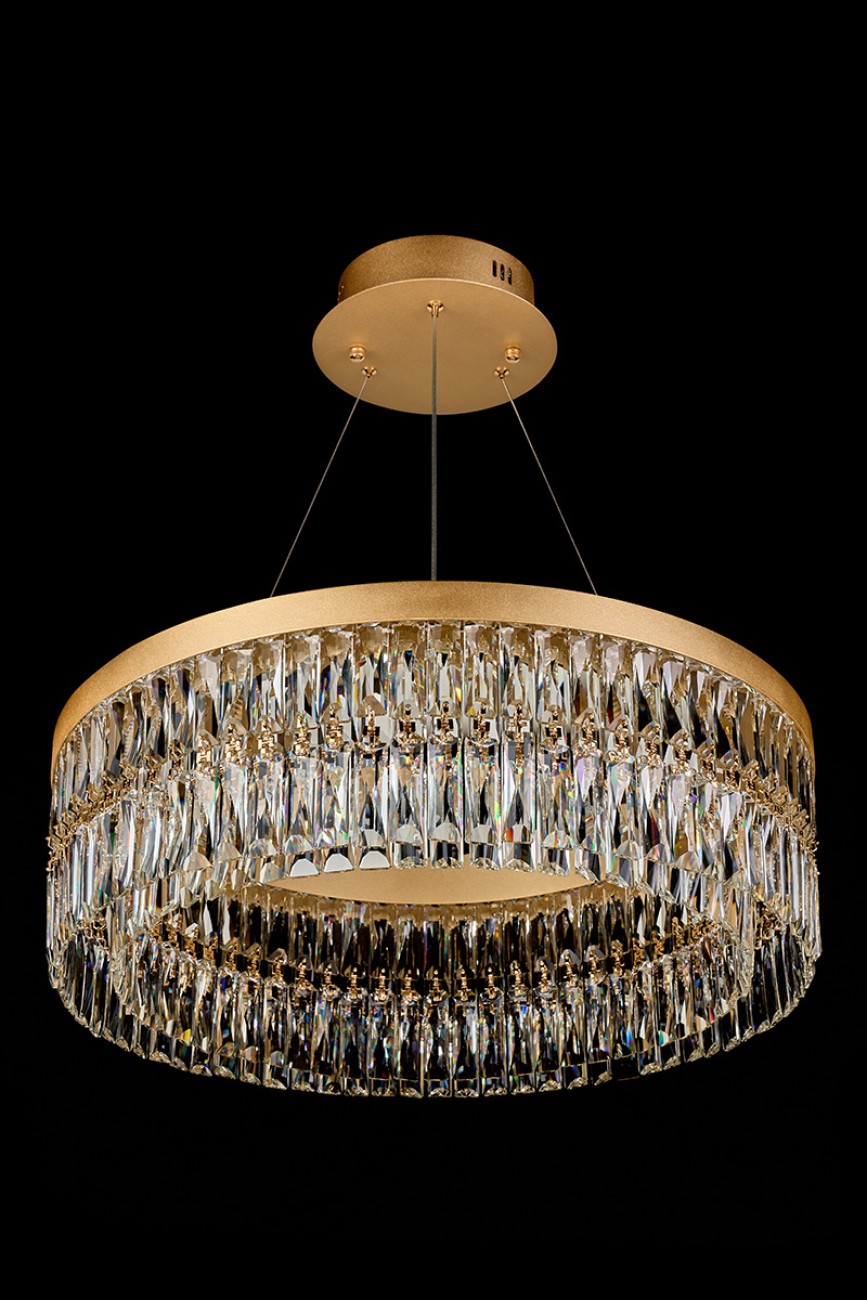 Подвесная люстра LEON Milana LE3026/600 GD