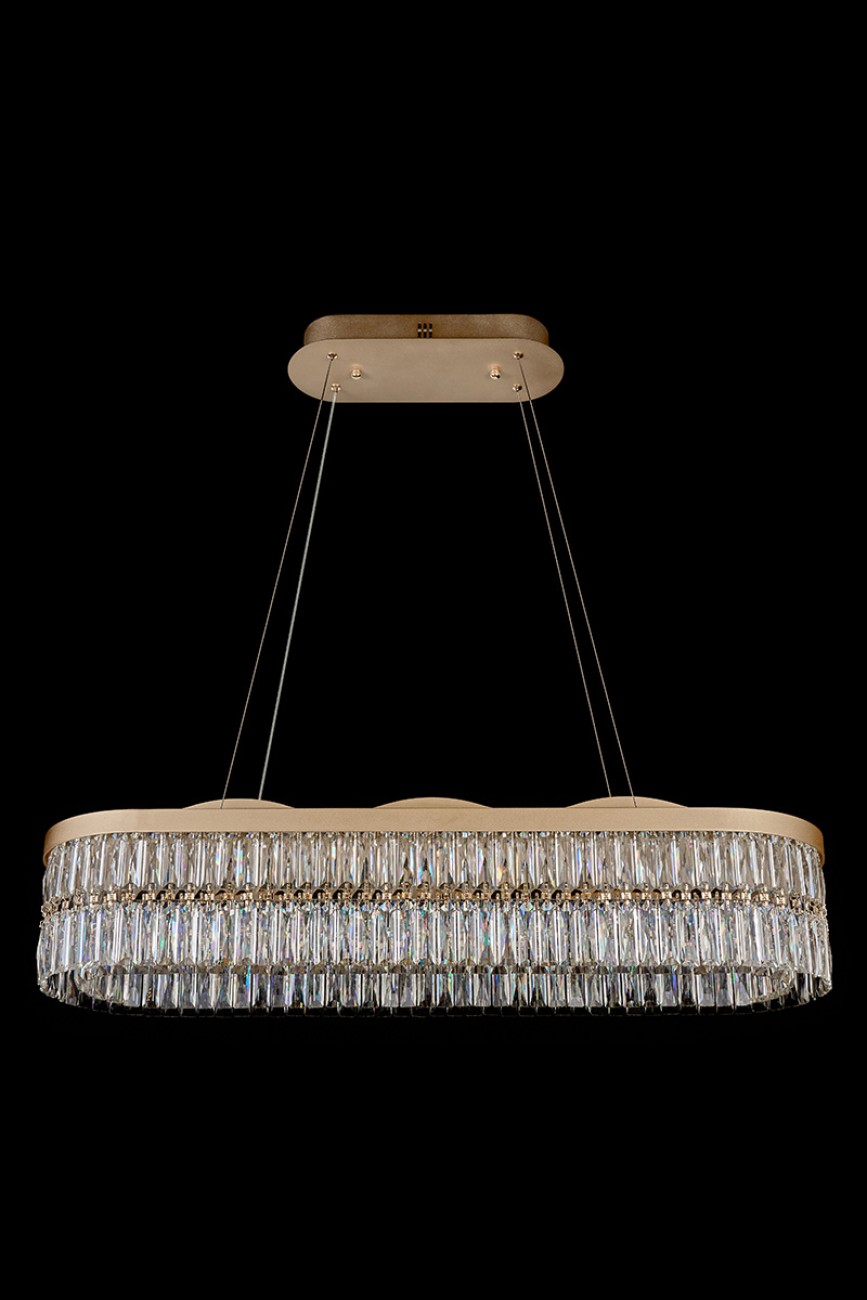 Подвесная люстра LEON Milana LE3026/1000L GD