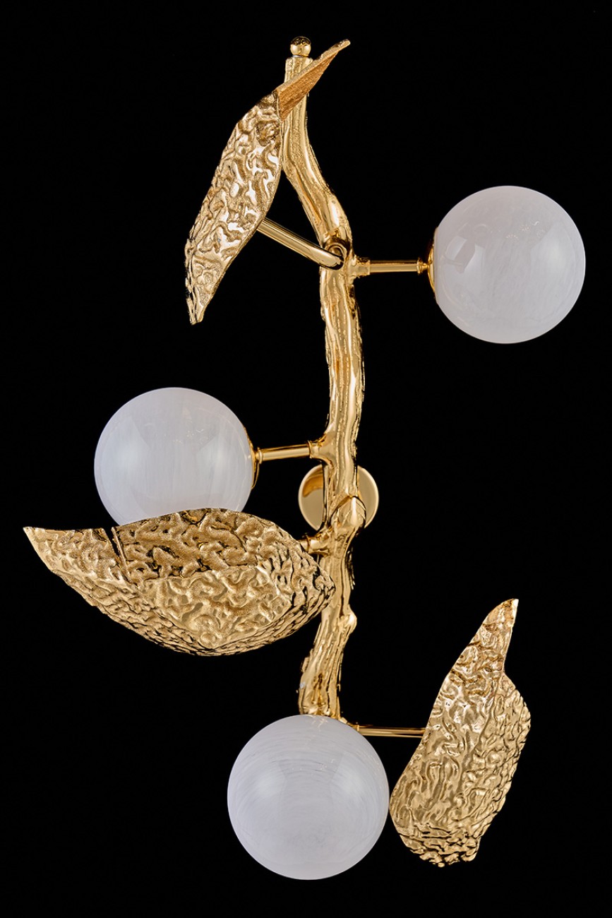 Настенное бра LEON Emilie LE3023/3W GD