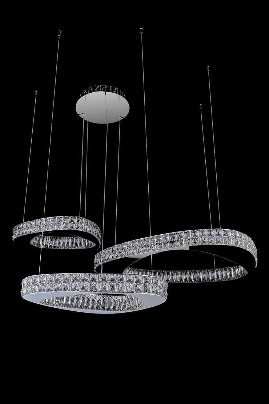 Подвесная люстра LEON Veronique LE3030/850-3F CH