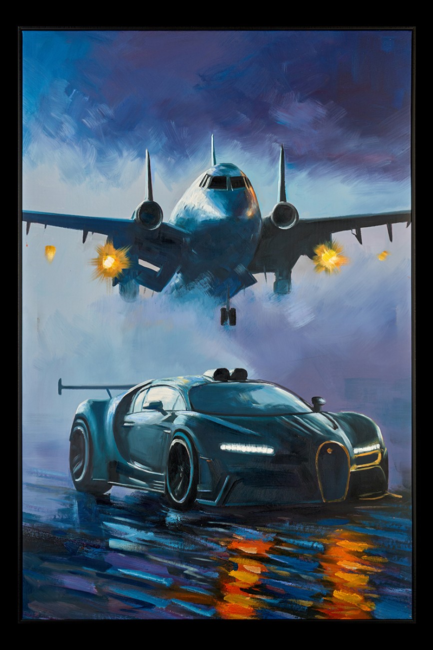 Картина настенная Teona Decor Bugatti TD135