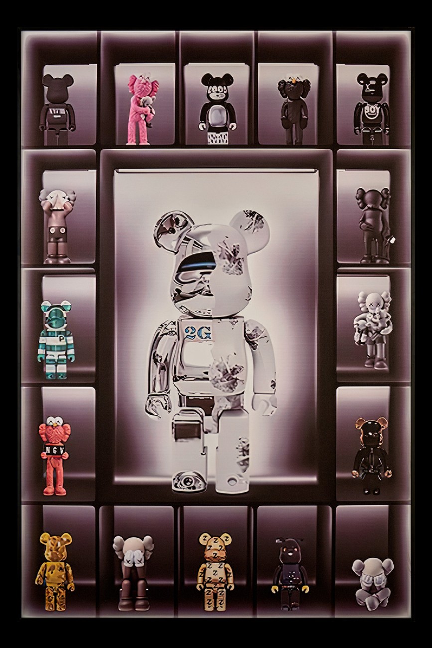 Картина настенная Teona Decor Bearbrick TD146