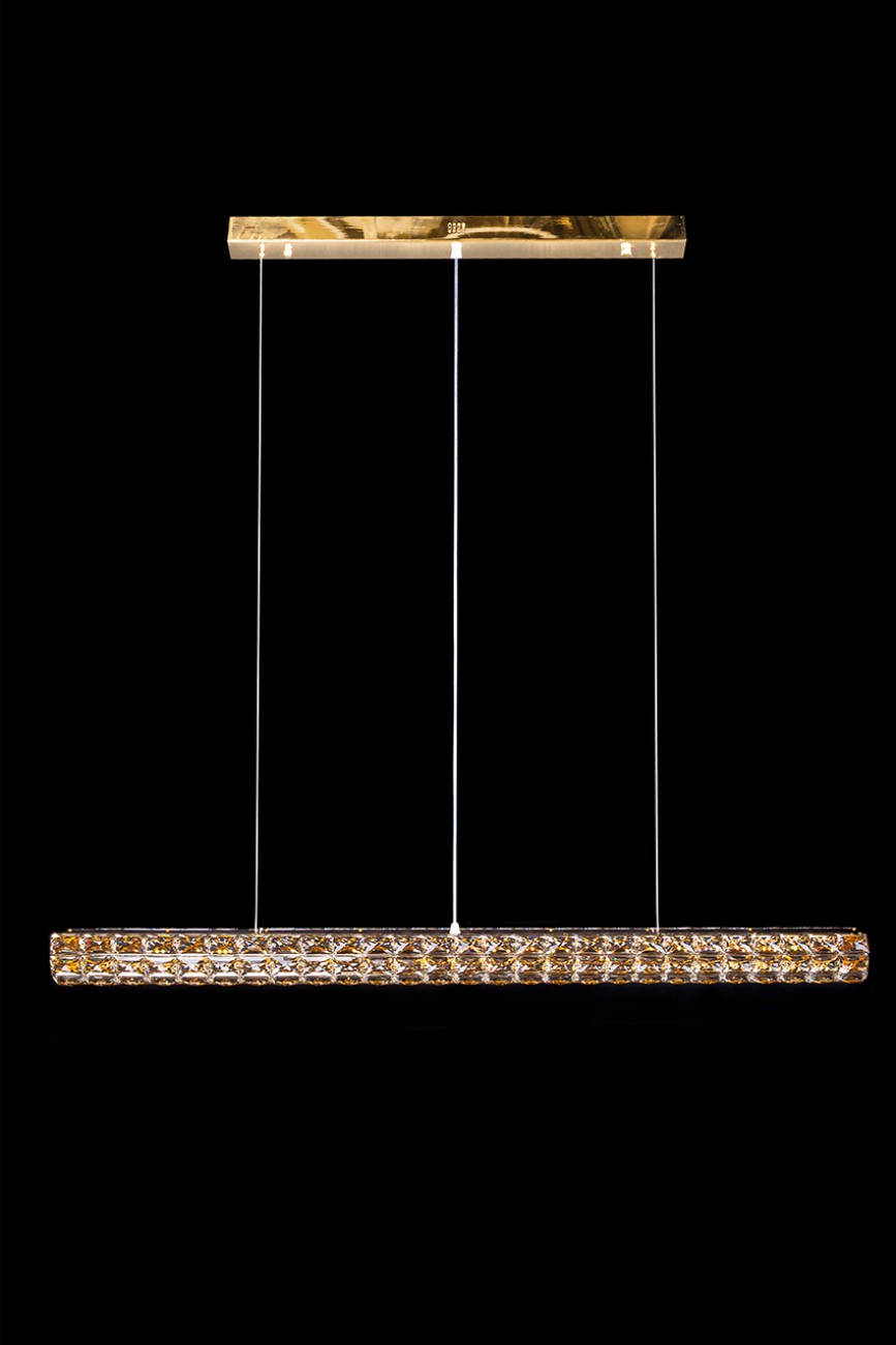 Светильник подвесной LEON Alice LE3039/1200L GD