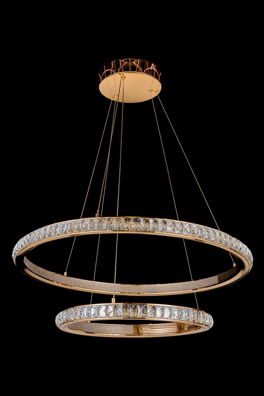 Подвесная люстра LEON Colisee LE7718/800-2K Gold