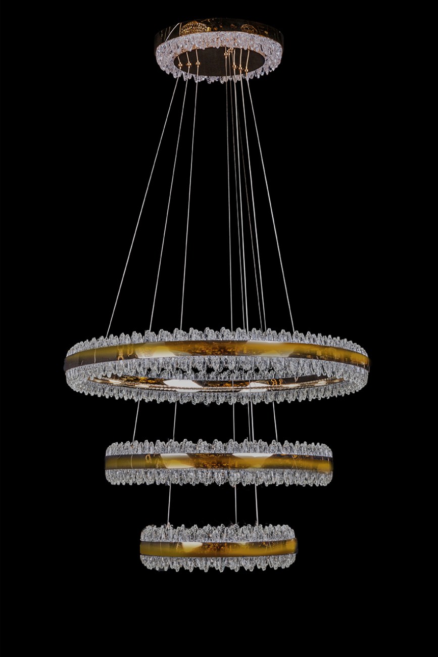 Подвесная люстра LEON Michel LE7720/800-3K Gold