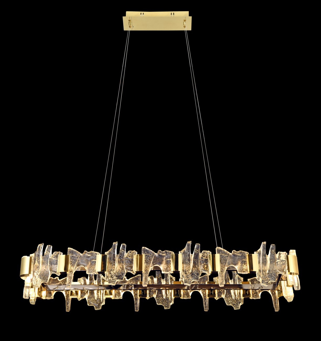 Подвесная люстра LEON Jamila LE3034/1100L GD